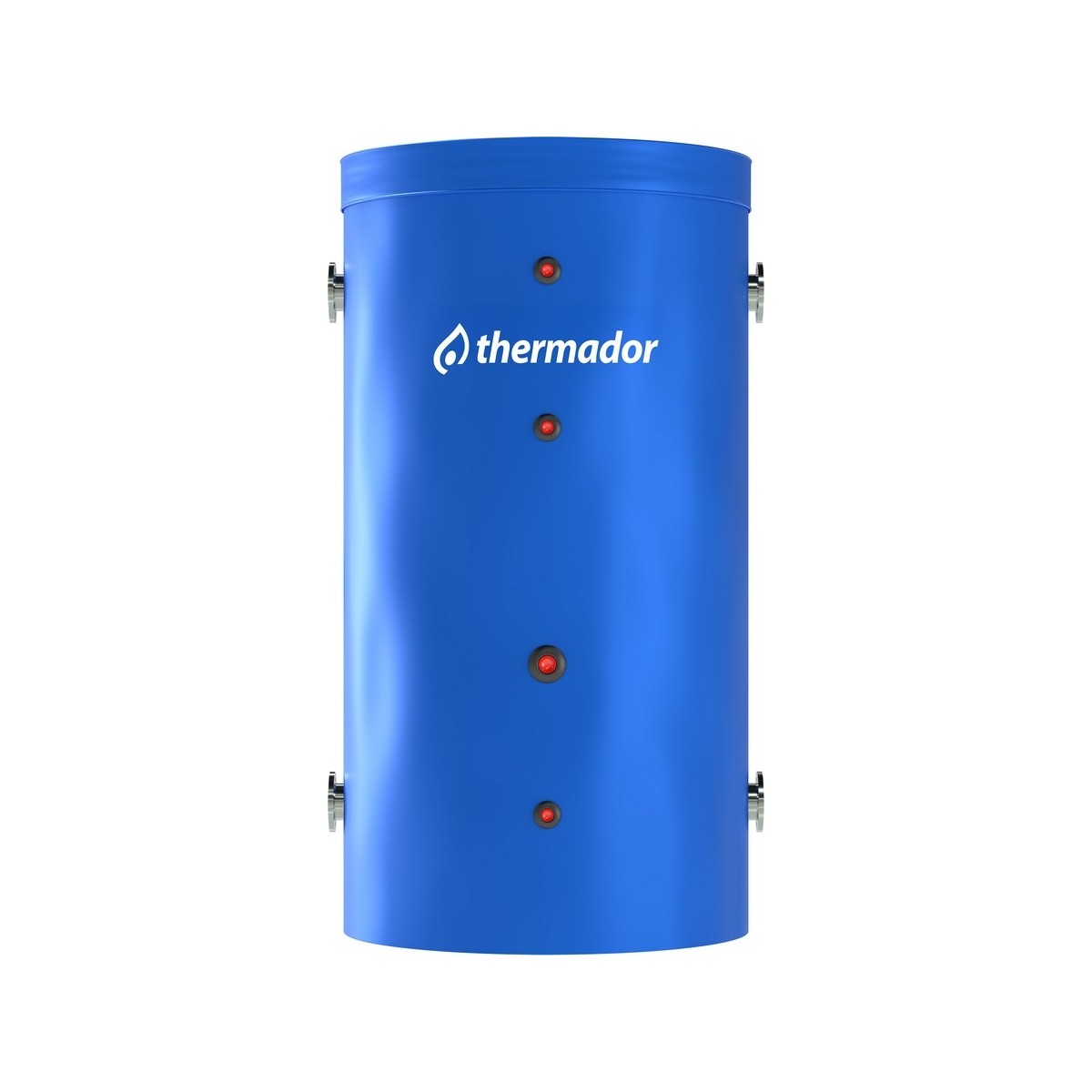 Ballon stockeur collectif 3000 L 4 bar chauffage corps acier sans échangeur brides jaquette amovible - THERMADOR BPRIM3004HE 