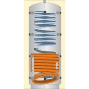 Ballon combiné chauffage 2000 L avec 1 échangeur acier serpentin ECS inox 72,2 L jaquette amovible - THERMADOR BSE201STHE 