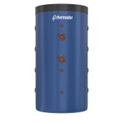 Ballon tampon 500 L pour pompe à chaleur 8 piquages 2"1/2 et 2 piquages 2"1/2 résistances jaquette PVC - THERMADOR BTAMP500 