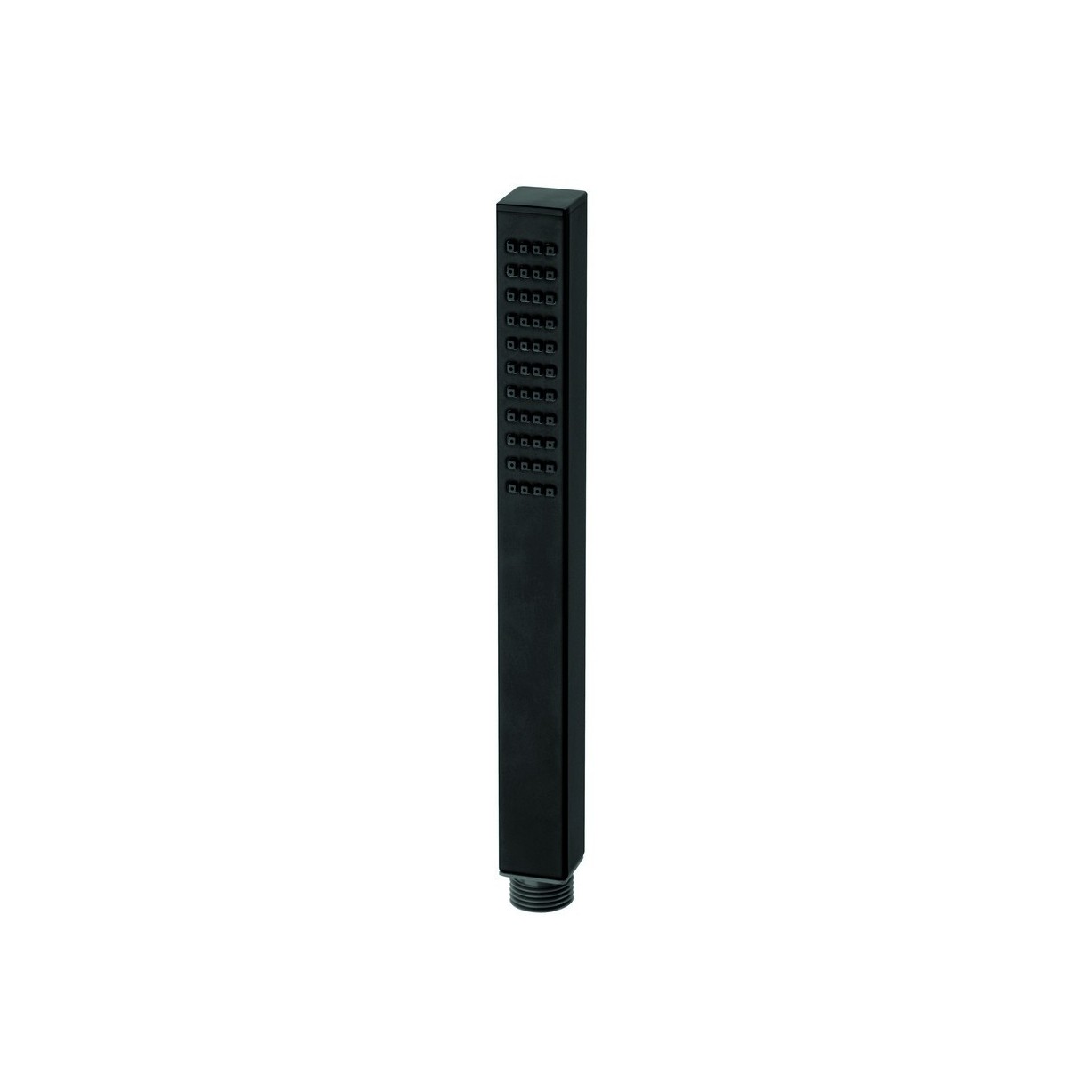 Douchette carrée 1 jet métal noire - THEWA DC066NE 