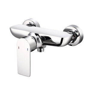 Mitigeur pour douche DILO chromé poignée verticale entraxe 150 mm - THEWA DIL20 