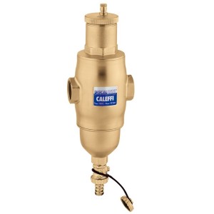 DISCALDIRTMAG séparateur d'air et pot à boue combiné 1" laiton avec anneau magnétique amovible - THERMADOR DIRT026 