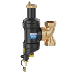DISCALDIRTMAG séparateur d'air et pot de décantation magnétique 1"1/2 femelle-femelle robinet de vidange - THERMADOR DIRT040MP 