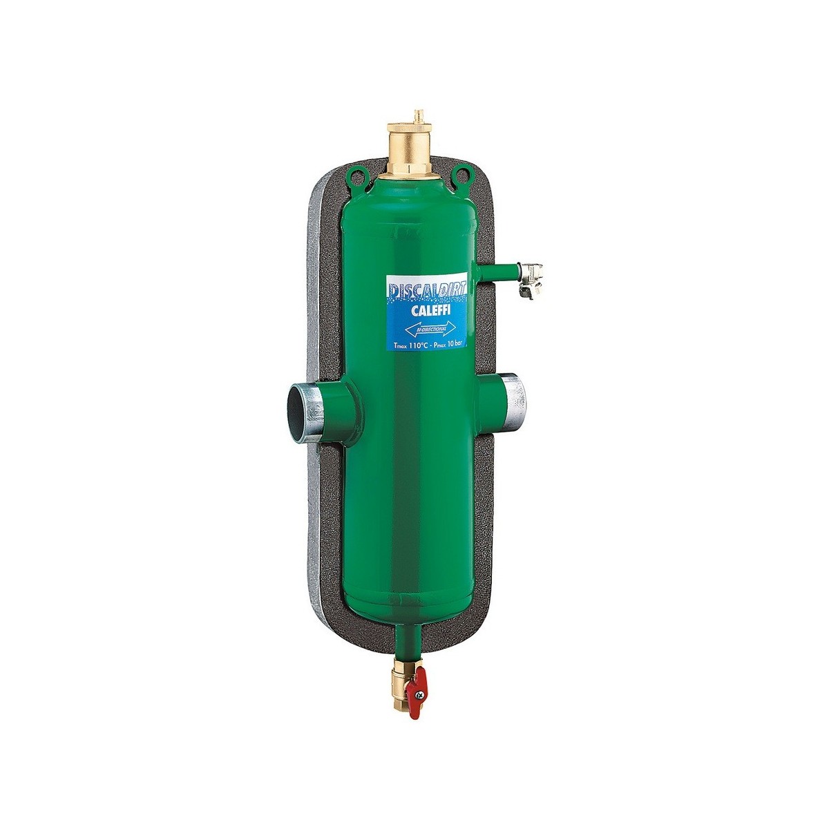 DISCALDIRT séparateur d'air et pot à boue combiné DN80 à souder avec coque d'isolation - THERMADOR DIRT080 