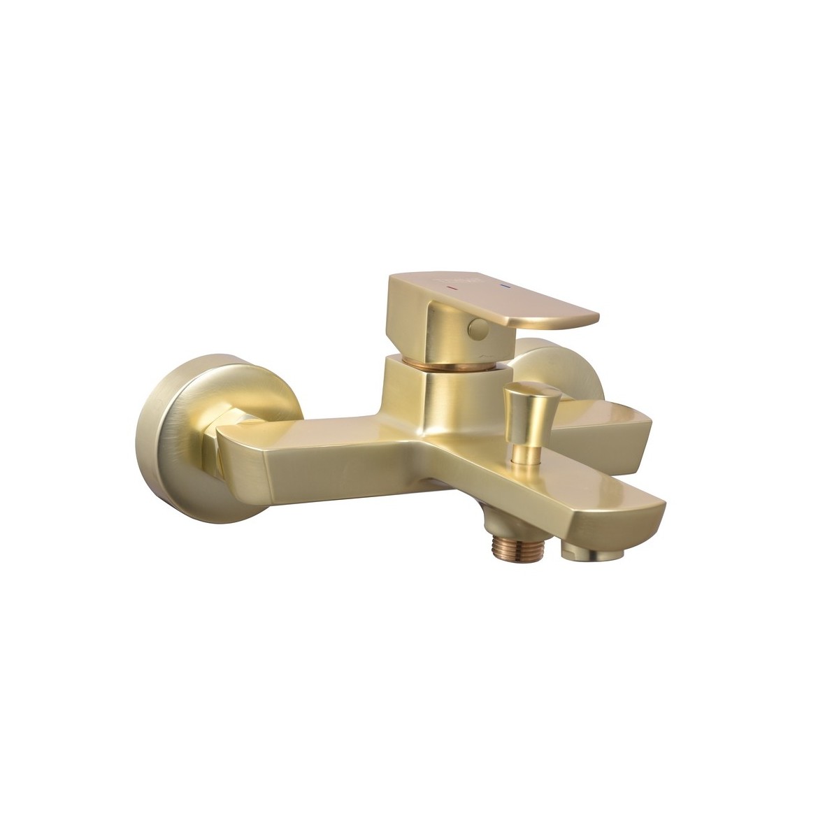 Mitigeur pour bain-douche DOUR laiton brossé entraxe 150 mm - THEWA DOU31L 