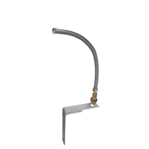 Kit de pose pour vase d'expansion solaire 3/4" flexible inox support et raccord rapide - THERMADOR KMVS 