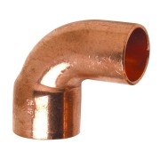 Courbe 90° petit rayon mâle-femelle cuivre à souder Ø40 mm - THERMADOR 509240 
