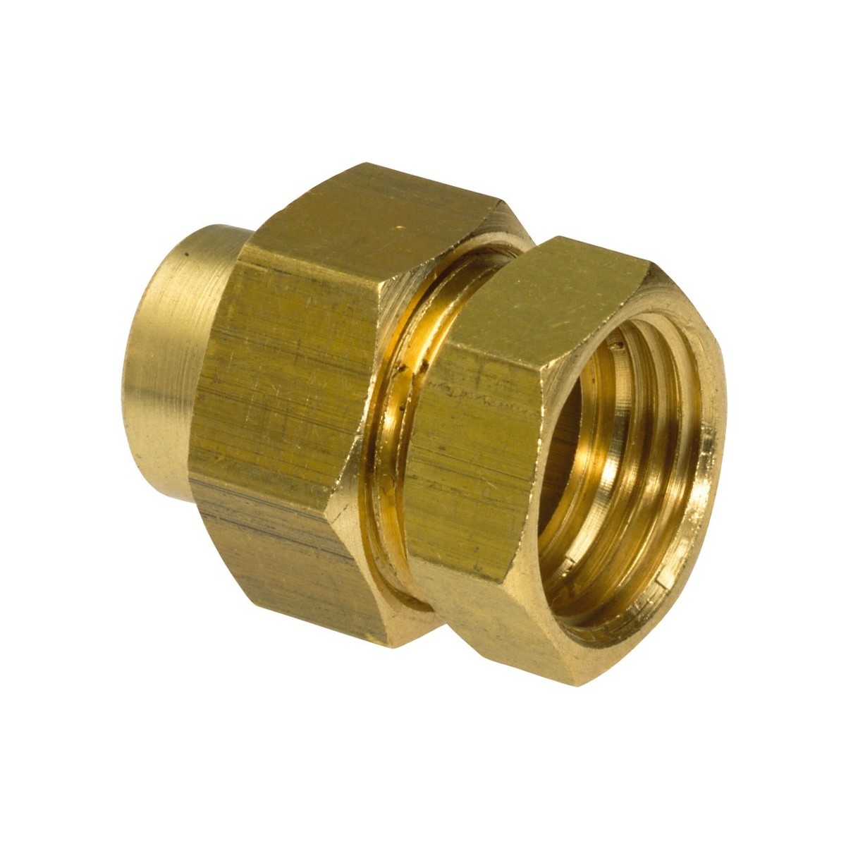 Union droit à souder 340GCU femelle à souder Ø10 - femelle à visser 3/8" - THERMADOR 340GC1012 
