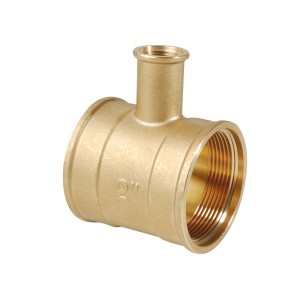 Té porte-thermomètre 2" femelle-femelle 1/2" pour plongeur 65 mm - THERMADOR 130RT50 