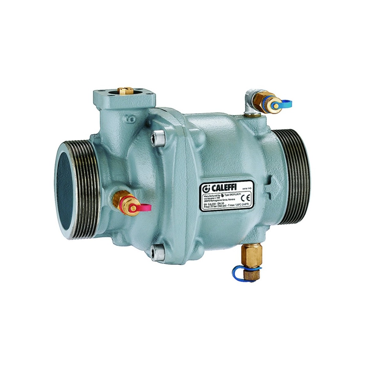 Vanne PICV DN40 Ø2" mâle plage de débit 2,9 à 9,3 m³/h fonte - THERMADOR 145895 