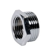 Réduction 6 pans mâle-femelle 241G 3/4" - 1/2" chromée - THERMADOR 241G2015CH 