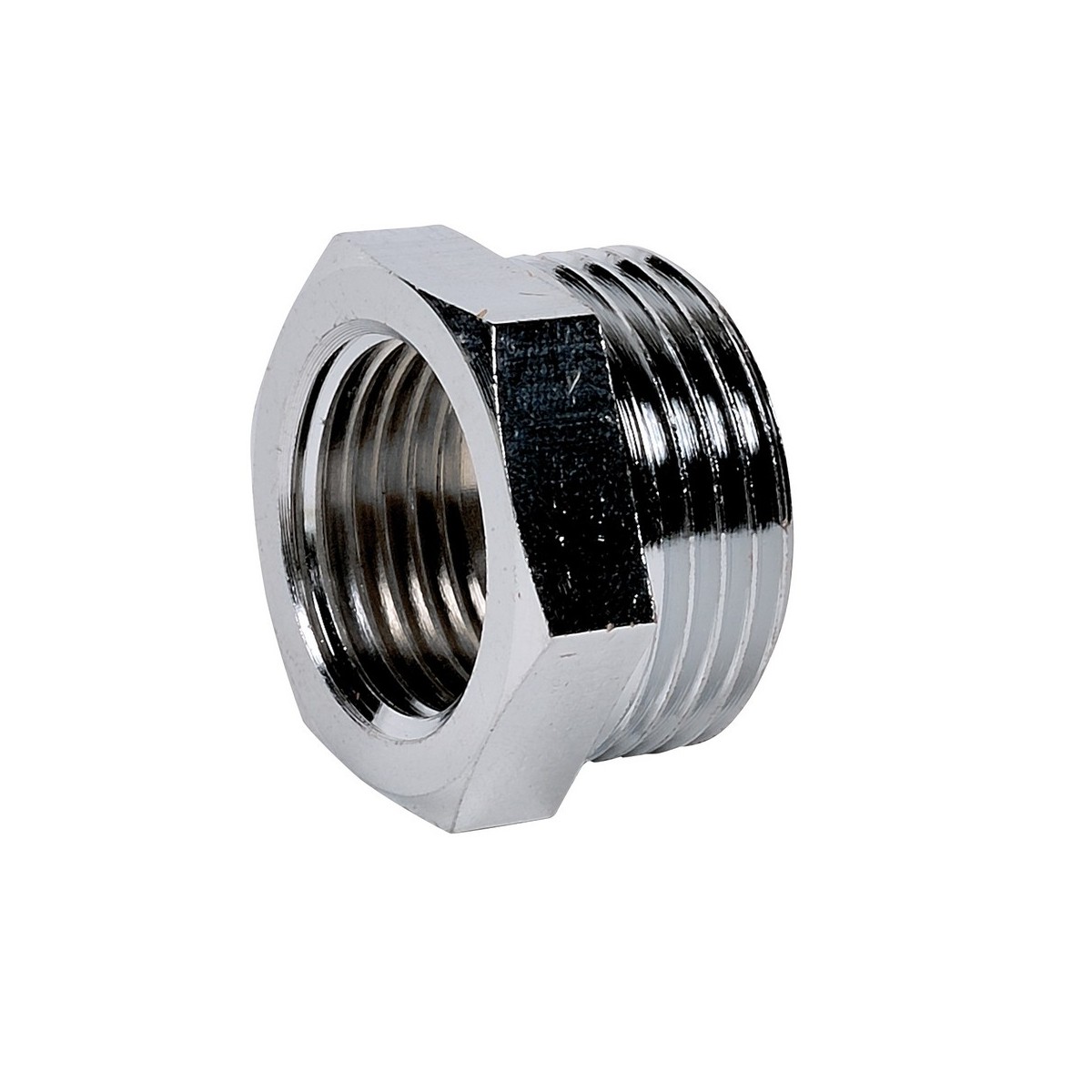 Mamelon réduit mâle-femelle 243G 1/2" - 3/8" chromé - THERMADOR 243G1512CH 