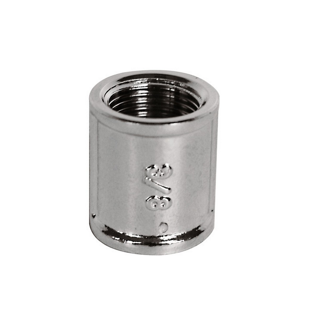 Manchon égal femelle-femelle 270R 1/2" chromé - THERMADOR 270R15CH 