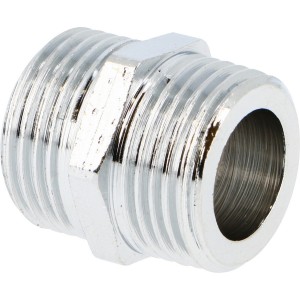 Mamelon égal mâle-mâle 280G 1" chromé - THERMADOR 280G26CH 