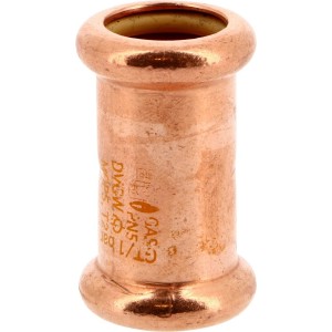 Manchon à sertir femelle-femelle 10270 Ø28 pour tube cuivre gaz - THERMADOR 1027028 
