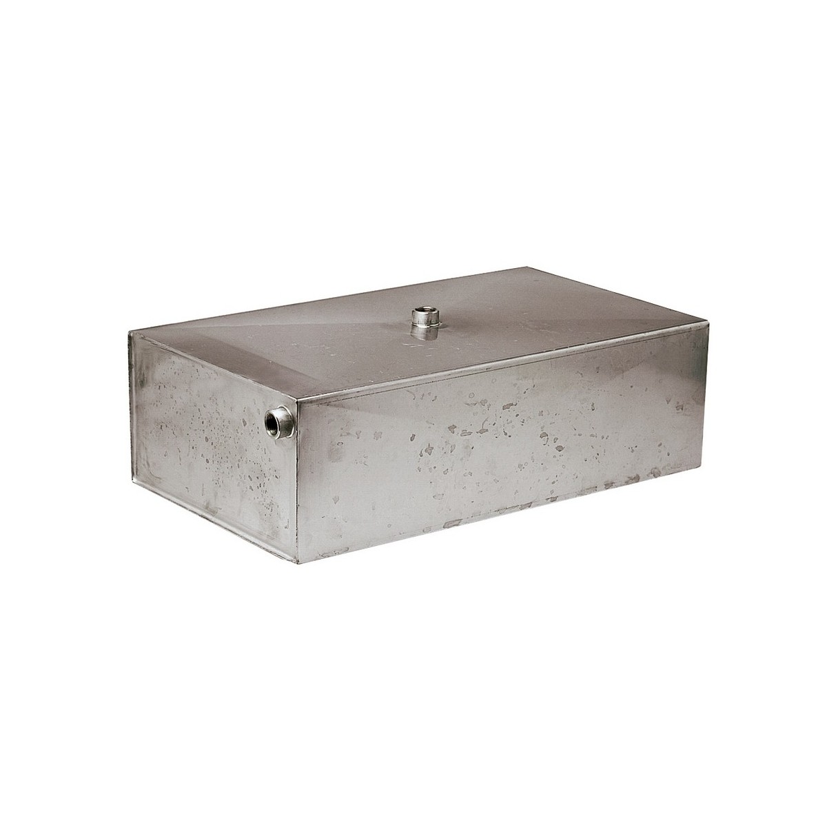 Vase d'expansion ouvert rectangulaire acier galvanisé 30 L 550 x 380 x 150 mm avec 3 piquages - THERMADOR VGR030 