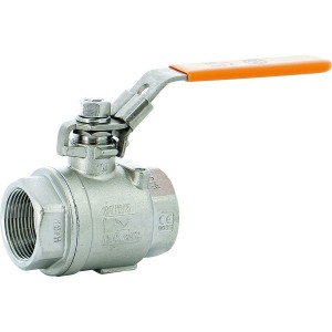 Vanne à sphère solaire 1/2" corps et sphère inox PN63 - THERMADOR VS24015 