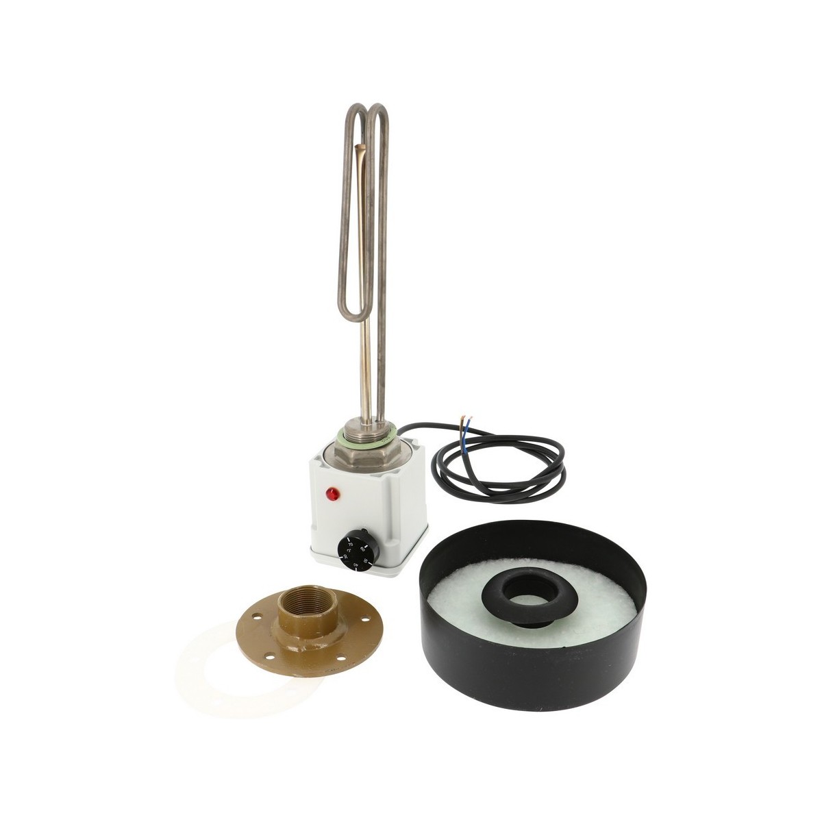 Kit thermoplongeur 2 kW 1"1/2 mâle pour préparateur ECS PDC - THERMADOR ZRESPDC 