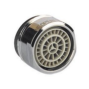 Aérateur complet bague et mousseur métal noir 24/100 - THEWA RO0646 