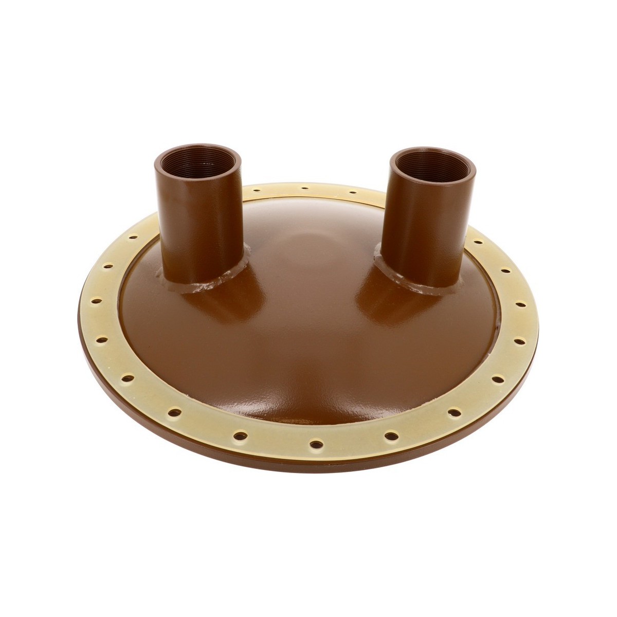 Bride 2 piquages 2"1/2 femelle avec isolant M1 pour ballons BSS de 1500 à 4000 L - THERMADOR ZB2RESM1 
