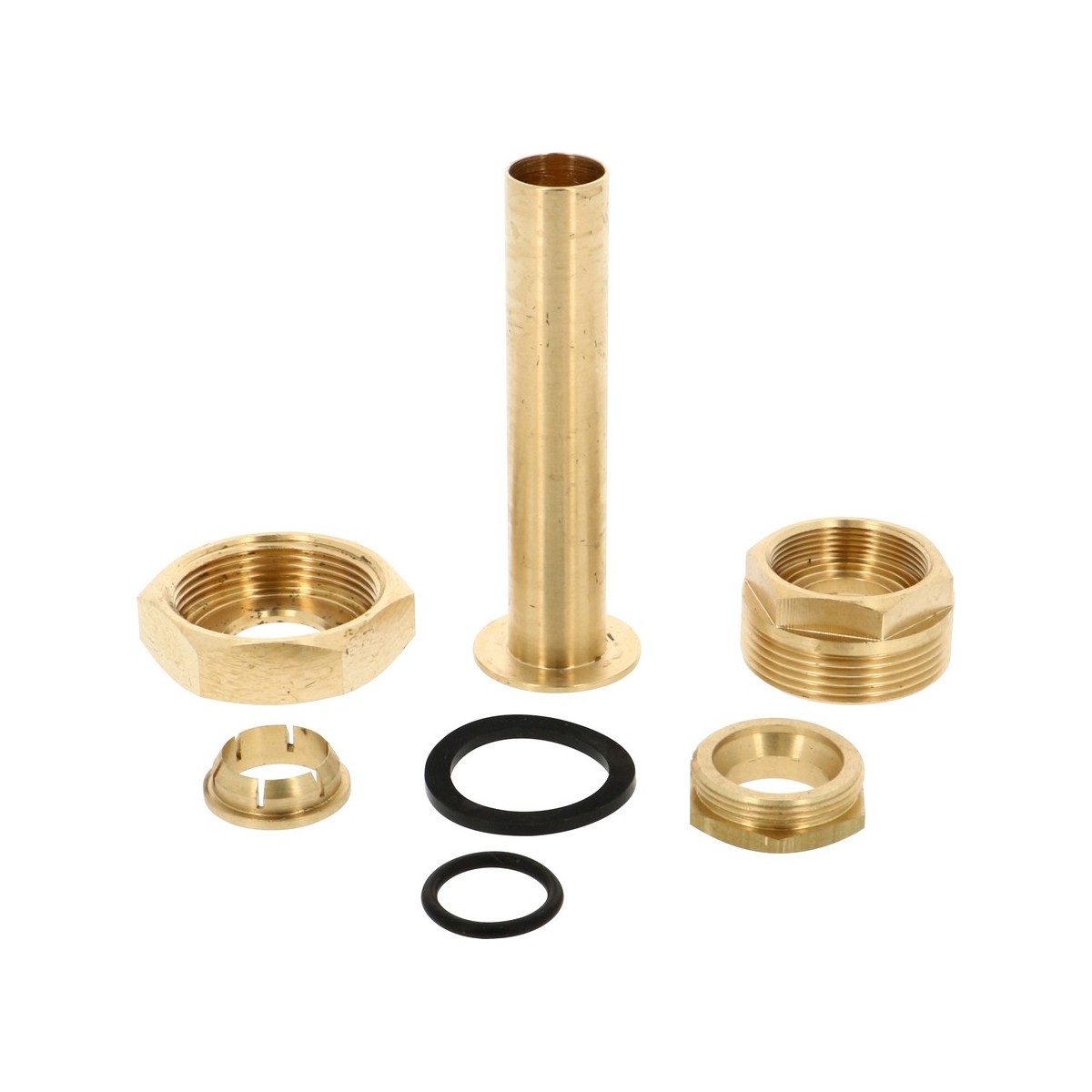 Kit RAPID SERV A rallonge télescopique 40-125 mm pour circulateur 1"1/2 mâle avec deux raccords union 1"1/2 - THERMADOR ZKA 