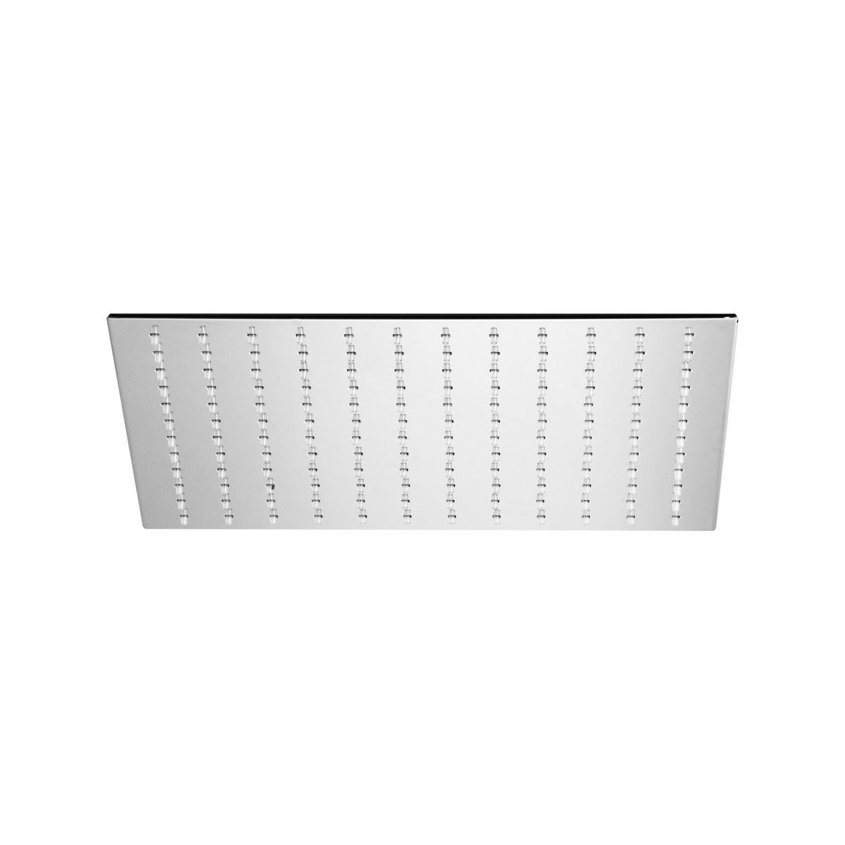 Pomme de douche carrée 400 x 400 mm métal chromée - THEWA SF114ACR 