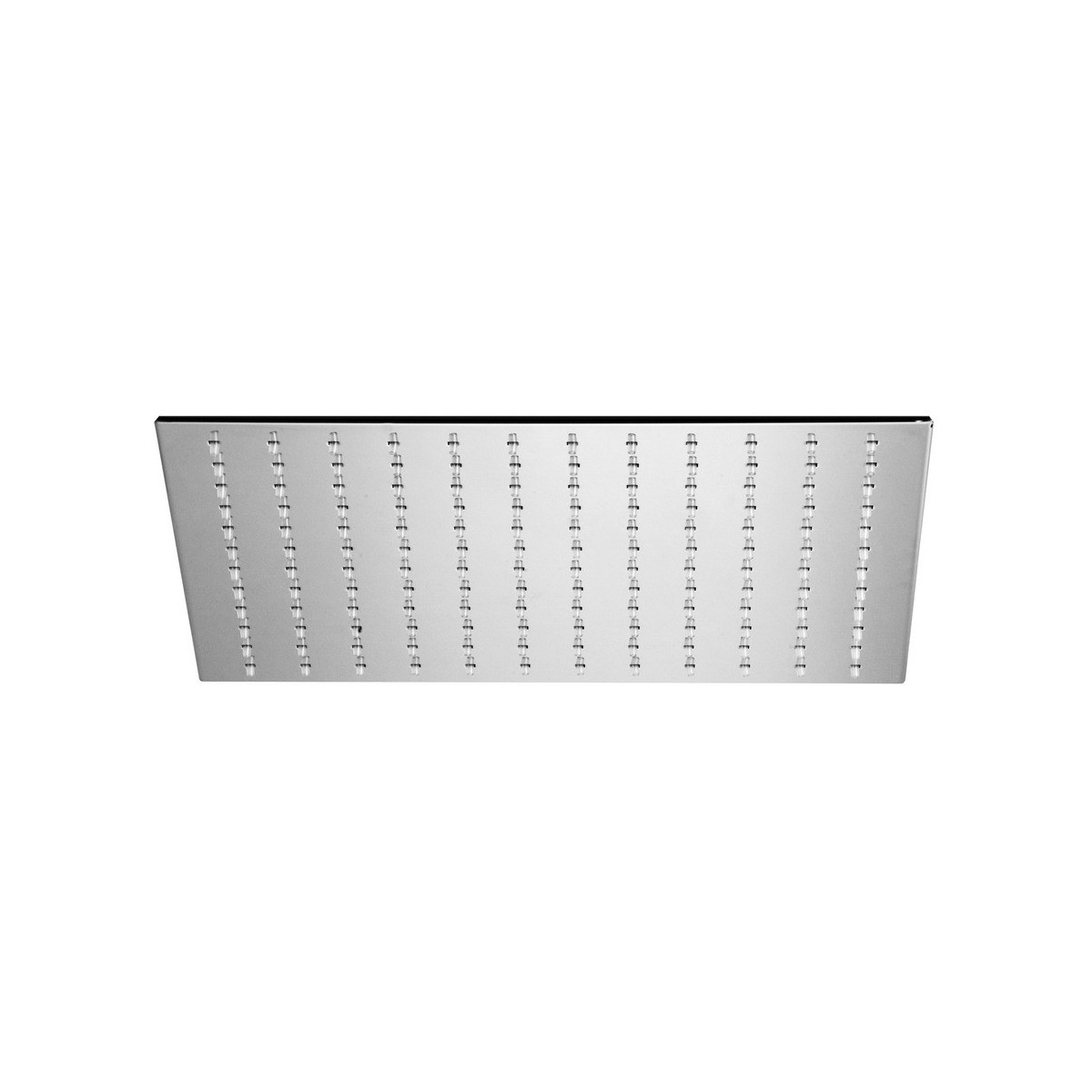 Pomme de douche carrée 250 x 250 mm métal slim chromée - THEWA SF074ACR 