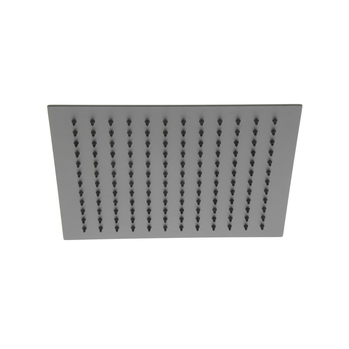 Pomme de douche carrée 300 x 300 mm métal noire - THEWA SF076ANE 