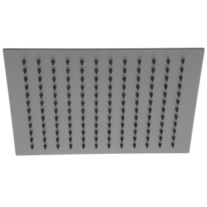 Pomme de douche carrée 300 x 300 mm métal noire - THEWA SF076ANE 