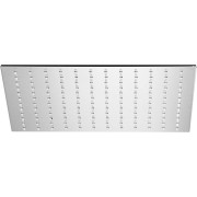 Pomme de douche carrée 400 x 400 mm métal chromée - THEWA SF114ACR 