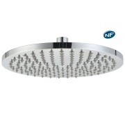Pomme de douche ronde Ø200 mm en ABS norme NF - THEWA UDE196TD 