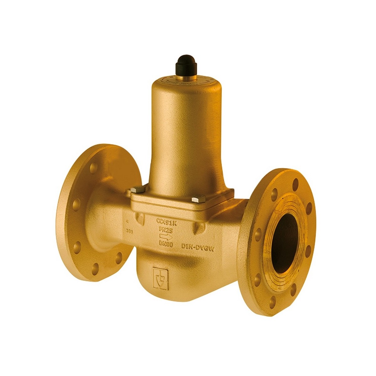 Réducteur de pression à brides bronze DN80 PN16 réglage 1 à 8 bar débit maxi 50 m³/h - THERMADOR R68280 