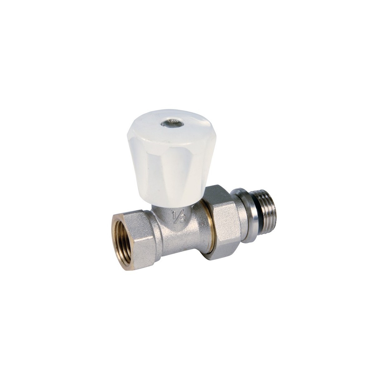 Robinet de radiateur série A 3/4" droit avec joint manuel non thermostatisable - THERMADOR RRA20DN 