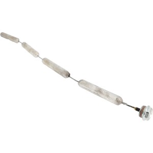 Anode magnésium en chapelet pour ballon bain-marie 22x631 3/4" 800-1000-1500 L - THERMADOR ZANODE 