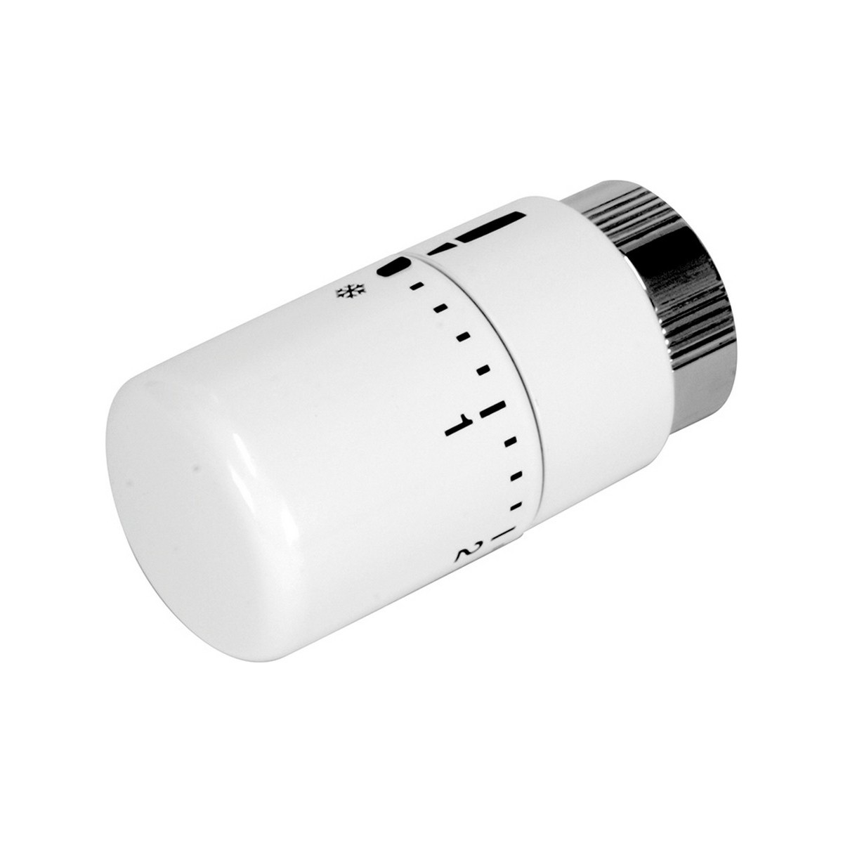 Tête thermostatique ILHINA blocable blanche métal M30x1,5 - THERMADOR TTI 