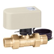 Vanne de zone directionnelle 1/2" 2 voies Kvs 10,3 m³/h moteur électrique 3 points avec contact auxiliaire - THERMADOR VZ644242 