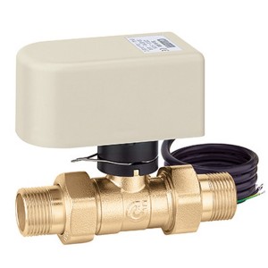 Vanne de zone directionnelle 1/2" 2 voies Kvs 10,3 m³/h moteur électrique 3 points avec contact auxiliaire - THERMADOR VZ644242 