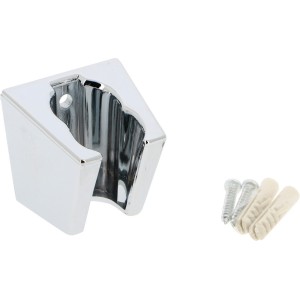 Support de douchette mural en ABS chromé avec vis de fixation - THEWA UDE27SUPCR 