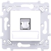 ess. RJ45 Cat.6a STP Gr3TV Bl. HAGER WE228