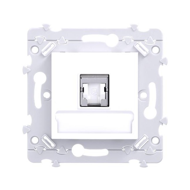 ess. RJ45 Cat.6a STP Gr3TV Bl. HAGER WE228