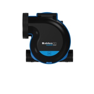Kit VMC simple flux EasyHOME hygroréglable premium MW' avec bouches à cordelette - ALDES 11033036 