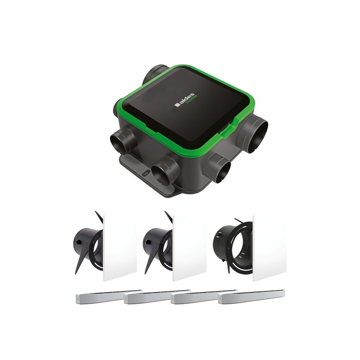 Kit VMC simple flux EasyHOME PureAIR compact classic - ALDES 11033058 