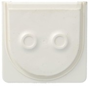 cubyko Entrée 2 câbles blanc HAGER WNA690B