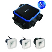 Kit VMC simple flux EasyHOME hygroréglable compact classic BDH - ALDES 11033549 