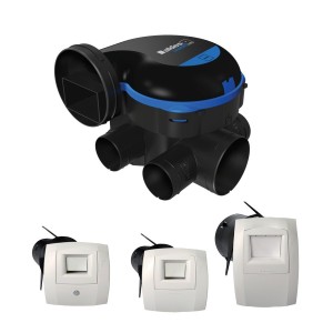 Kit VMC simple flux EasyHOME hygroréglable classic - ALDES 11033031 