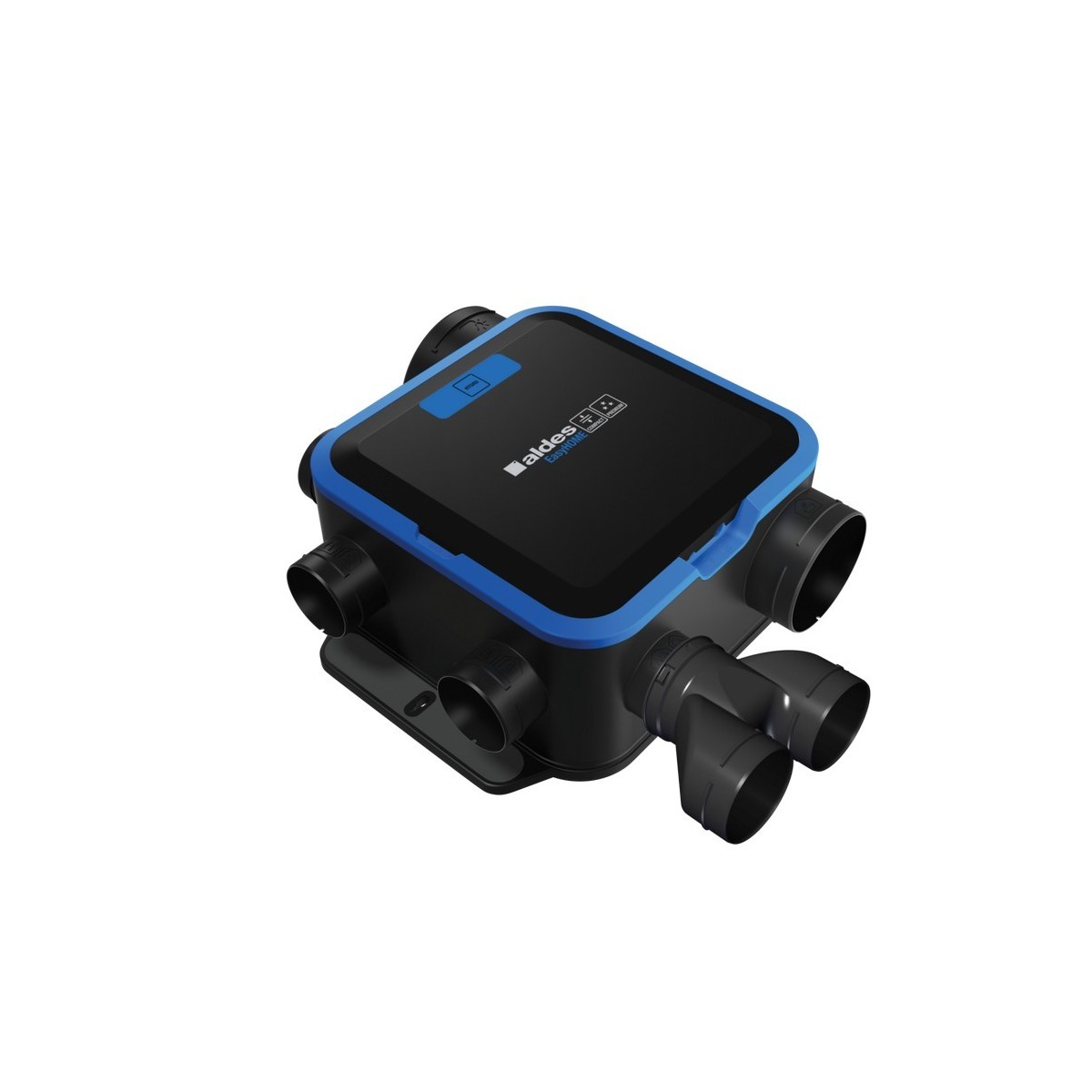 Groupe VMC simple flux EasyHOME hygroréglable compact premium moyenne pression MP - ALDES 11033505 
