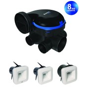 Kit VMC simple flux EasyHOME hygroréglable classic BDH - ALDES 11033531 