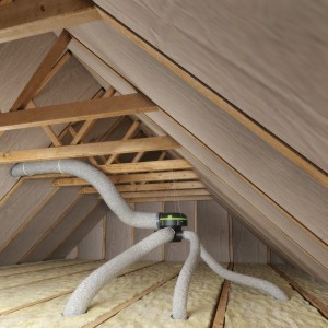 Kit VMC simple flux EasyHOME PureAIR combles classic - ALDES 11033056 