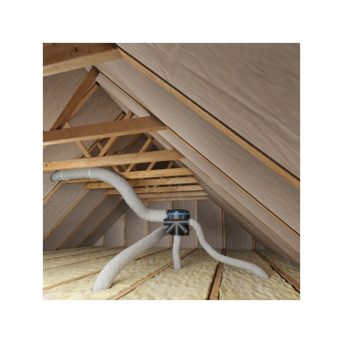 Groupe VMC simple flux EasyHOME hygroréglable classic - ALDES 11033030 