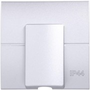 Sortie de câble IP44 titane HAGER WE154T